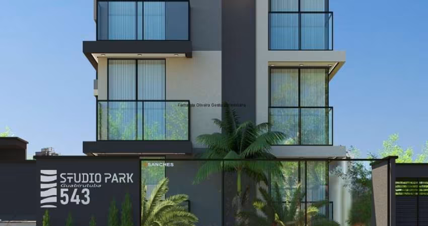 Studios a Venda no Bairro Guabirotuba - Lançamento na planta