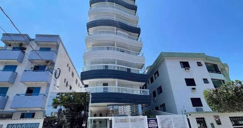Apartamento com 1 dormitório à venda, 53 m² por R$ 380.000,00 - Vila Guilhermina - Praia Grande/SP