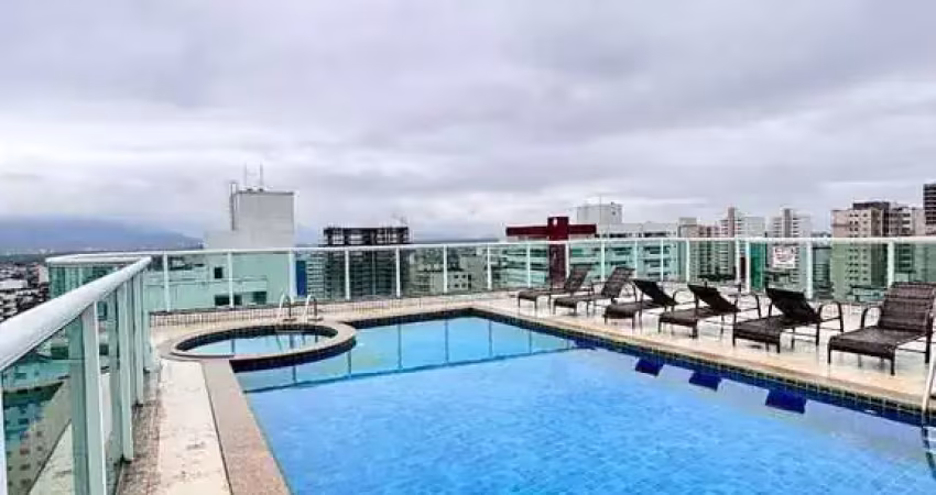 Apartamento com 2 dormitórios à venda, 80 m² por r$ 600.000 - aviação - praia grande/sp