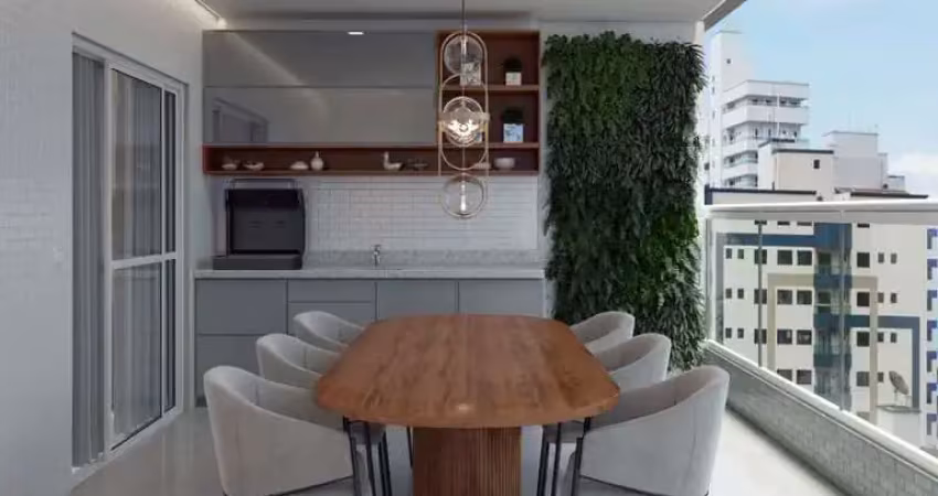 Apartamento com 3 dormitórios à venda, 115 m² por r$ 740.000 - aviação - praia grande/sp
