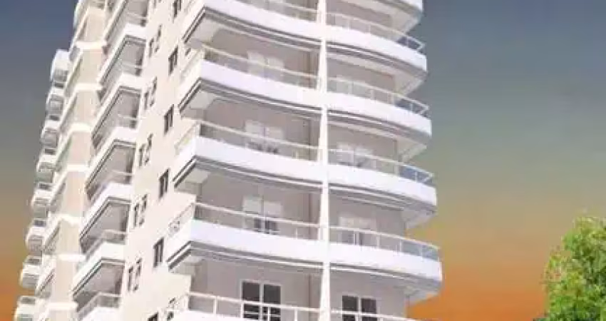 Apartamento com 1 dormitório à venda, 54 m² por r$ 395.000 - caiçara - praia grande/sp