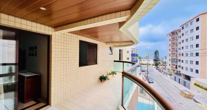 Apartamento com 3 dormitórios à venda, 103 m² por r$ 590.000 - aviação - praia grande/sp