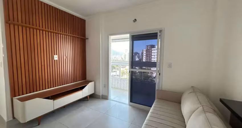 Apartamento com 1 dormitório à venda, 50 m² por r$ 370.000 - vila guilhermina - praia grande/sp