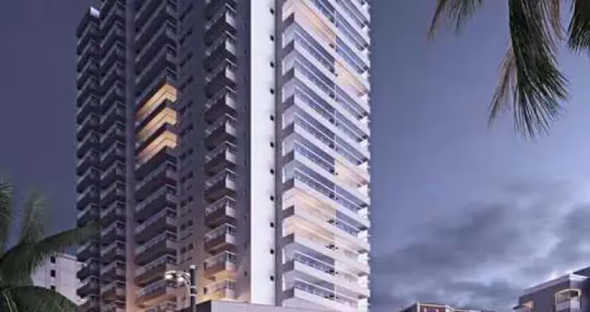 Apartamento com 2 dormitórios à venda, 90 m² por r$ 715.000 - vilamar - praia grande/sp