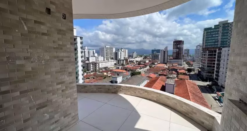 Apartamento de 02 quartos na guilhermina com 01 vaga, 78m², 595mil