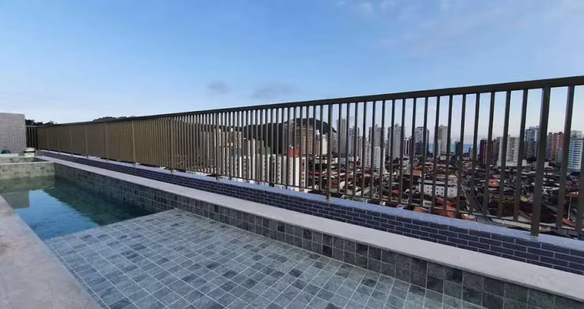 Apartamento com 2 quartos, canto do forte, praia grande - r$ 420 mil, cod: 2244