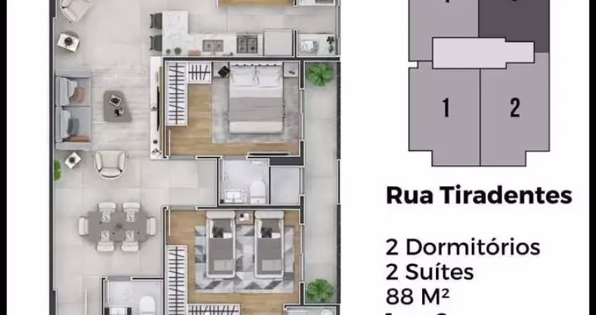 Apartamento residencial à venda, canto do forte, praia grande - ap1481.