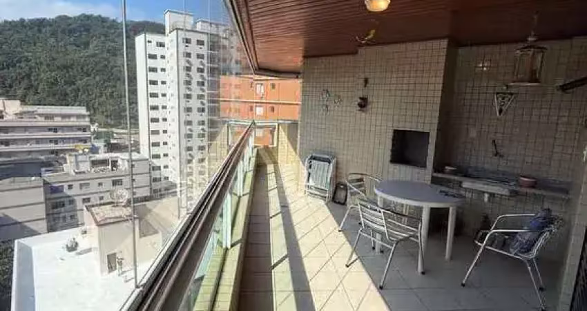 Apartamento 02 quartos no canto do forte churrasqueira a carvão