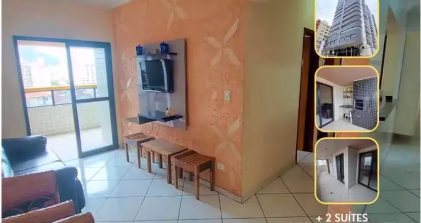Apartamento com 2 quartos, guilhermina, praia grande - r$ 490 mil, cod: 108