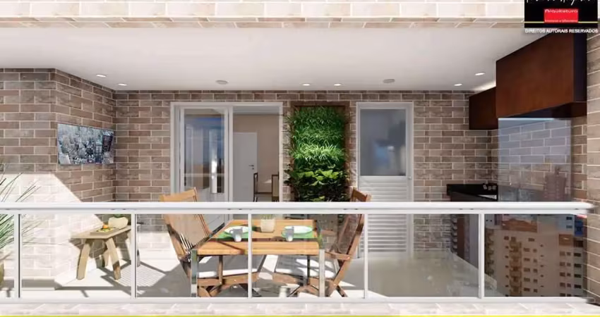 Apartamento com 2 dorms, boqueirão, praia grande - r$ 580 mil, cod: 4614