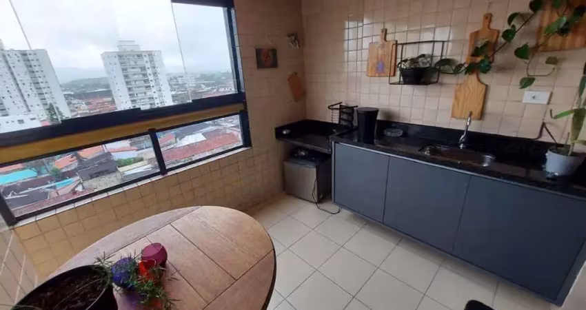 Apartamento com 2 dorms, guilhermina, praia grande - r$ 580 mil, cod: 4593