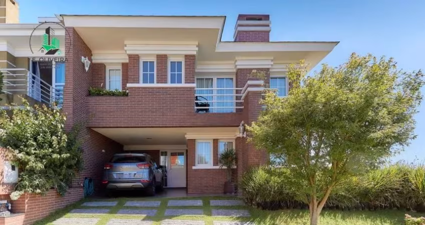Casa com 270,00m² no Solarium Residence no Santa Quitéria, acabamentos de alto padrão, mobiliada, paredes duplas e aberturas estilo europeu!!