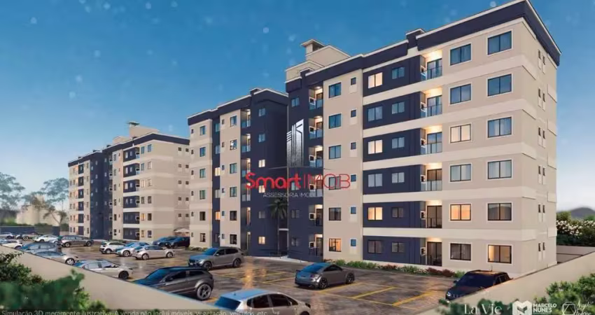 Apartamento com 2 quartos à venda na Moacir Marchi, 323, Universitário, Tijucas
