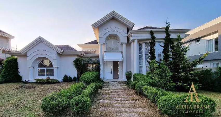 Casa com 3 dormitórios à venda, 475 m² por r$ 4.500.000 - alphaville graciosa - pinhais/pr