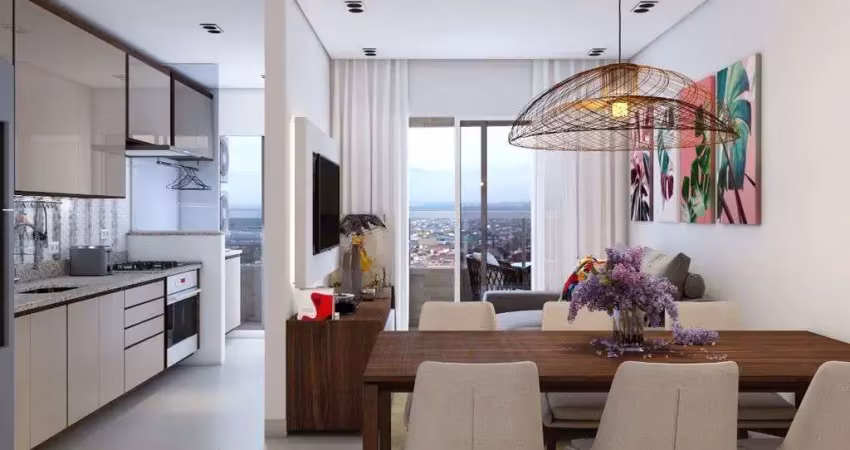 Apartamento com 2 quartos à venda na Rua Claudino Pacheco, 411, Guilhermina, Praia Grande