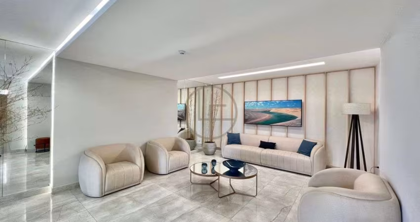 Apartamento Novo com Sacada Gourmet Vista Mar e Lazer Completo