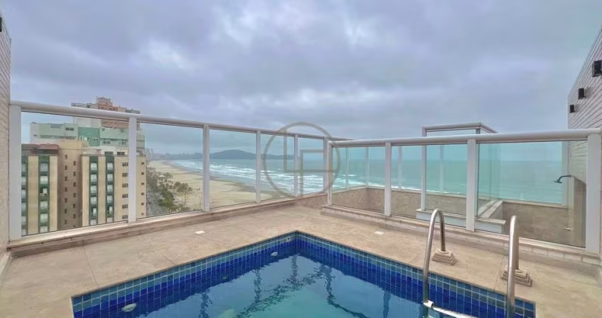 Cobertura Duplex Frente mar com Piscina Privativa e Lazer Completo