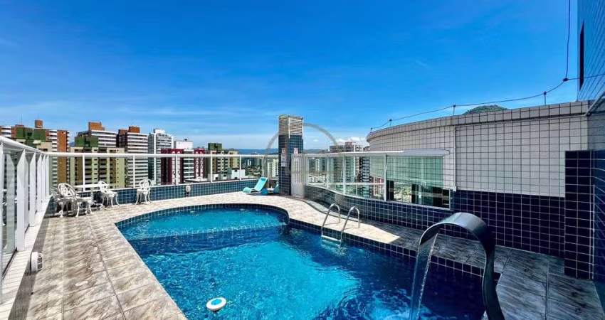 Apartamento com Sacada Gourmet, Vista Mar e Lazer Completo