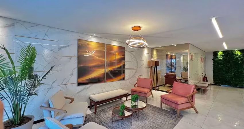 Apartamento de alto padrão com sacada gourmet e lazer completo