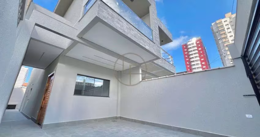 Sobrado novo recém entregue no bairro canto do forte