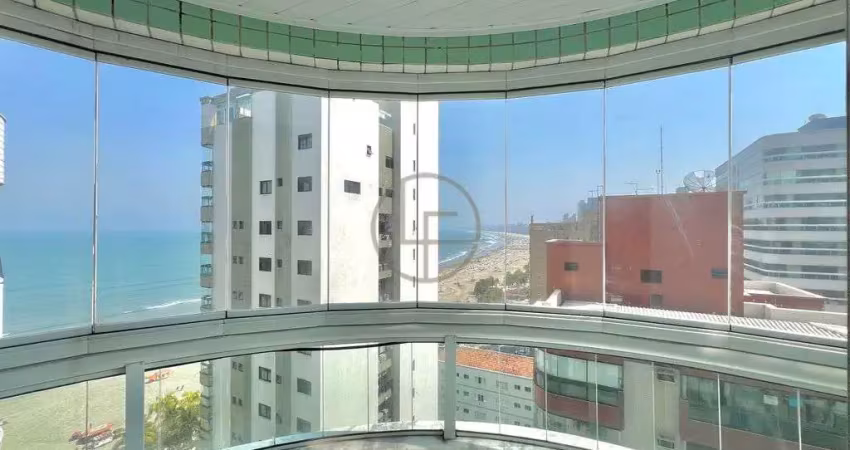 Apartamento de alto padrão semi mobiliado com vista mar e lazer