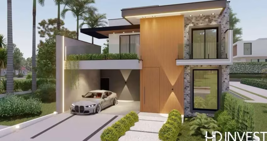 Casa sobrado condomínio jardins di roma - indaiatuba sp - hd invest