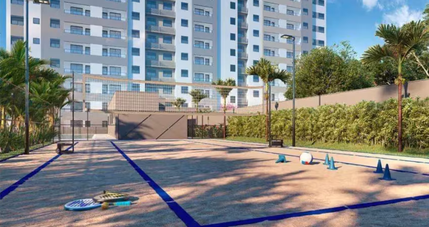 Apartamentos 2 dois quartos, lazer completo e segurança 24hs