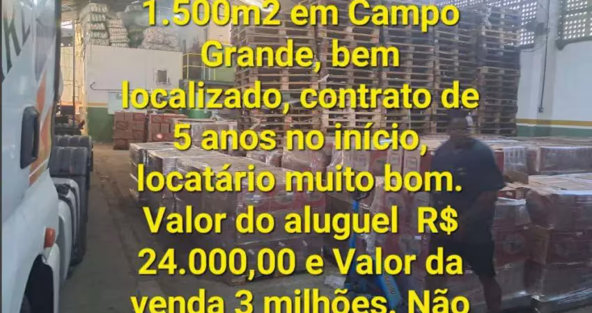 Barracão / Galpão / Depósito à venda em Campo Grande, Rio de Janeiro 