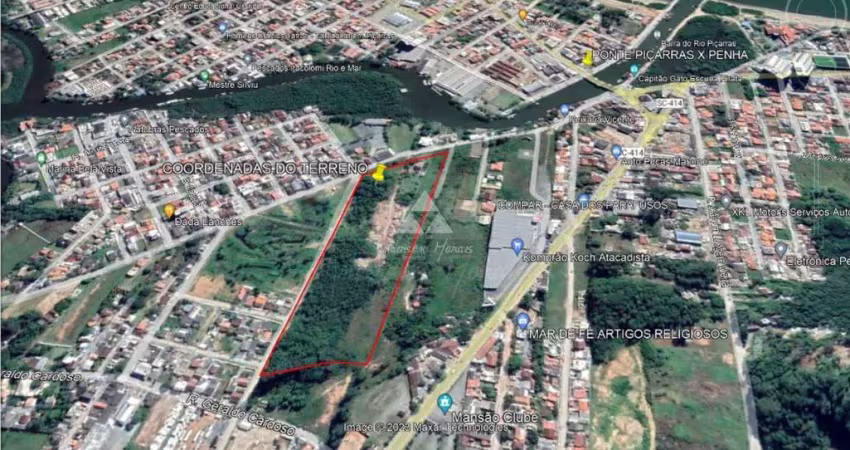 Terreno à venda na Ludgero Caetano Vieira, 200, Nossa Senhora da Paz, Balneário Piçarras
