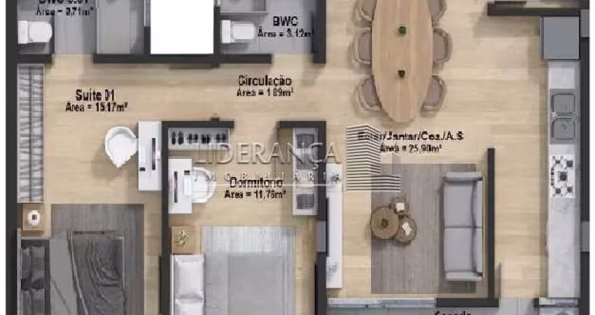 Apartamento com 2 quartos à venda na Rua Júlio Vieira, --, João Paulo, Florianópolis