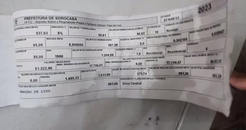 Casa com 4 quartos à venda na Rua Conde Francisco Matarazzo, 124, Jardim Vergueiro, Sorocaba