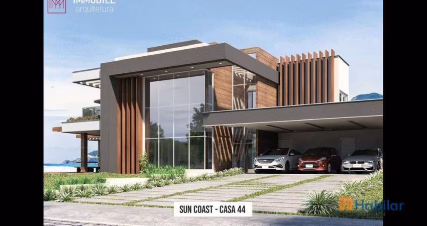Sun Coast Residence. Condomío alto padrão. Casa à venda. Nova. Em Obras.  À beira mar do Mosqueiro.