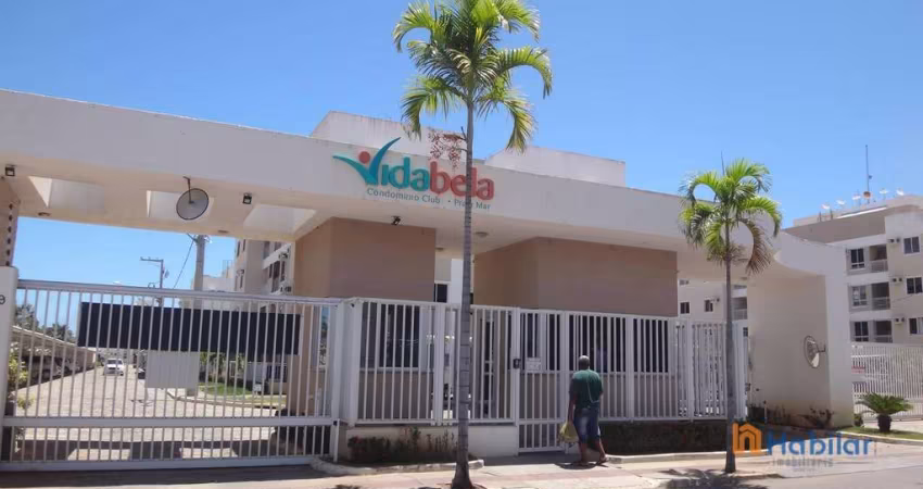 Apartamento à venda no Cond. Vida Bela Praia Mar, na Barra dos Coqueiros, 3/4 1 suíte e varanda.