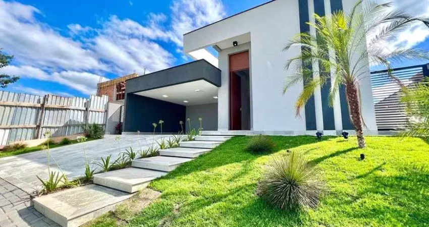 Condominio alphaville, casa nova com 3 suítes / aceita permuta