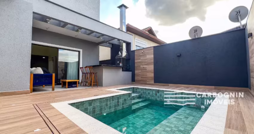 Casa com piscina no condomínio terras do vale – caçapava/sp