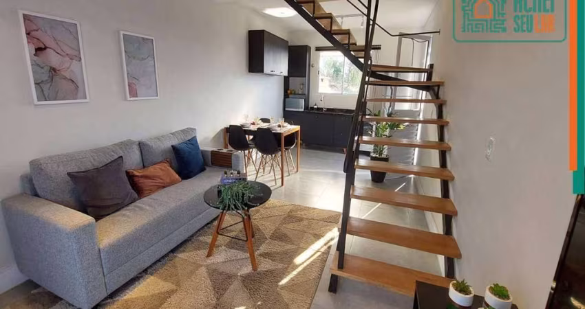 Sobrado a venda no Paysage, V G Paulista,SP, com 49,32m², living para 2 ambientes, 2 dormitórios, 2 vagas autos
