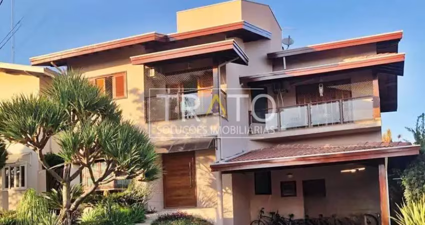 Casa em condomínio fechado com 5 quartos à venda na Rua João Previtalle, 2780, Condomínio Residencial Terras do Caribe, Valinhos