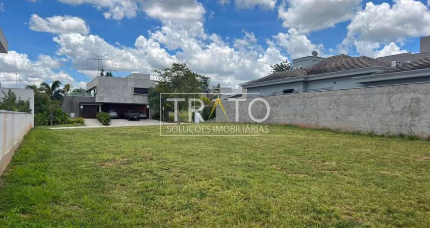 Terreno em condomínio fechado à venda na Estrada Municipal Adelina Segantini Cerqueira Leite, 1000, Loteamento Mont Blanc Residence, Campinas