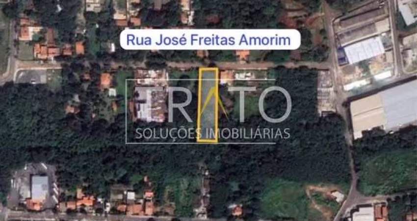 Terreno à venda na Rua José Freitas Amorim, 222, Mansões Santo Antônio, Campinas
