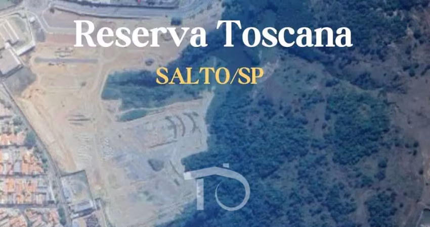 Terrenos a partir de 200 m² no condomínio fechado reserva toscana em salto/sp