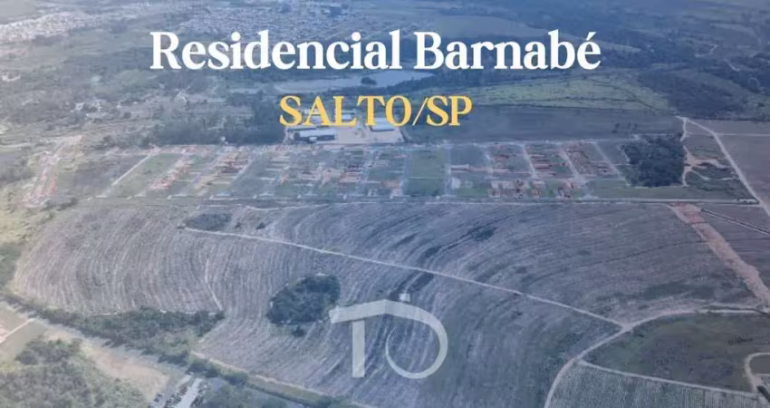 Terrenos a partir de 187,50 m² no residencial barnabé em salto/sp