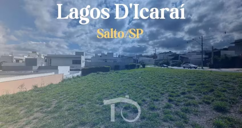 Oportunidade! terreno de 337 m² no condomínio lagos d'icaraí em salto/sp