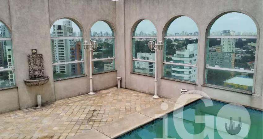 Cobertura com 4 quartos para alugar na Avenida Jandira, Indianópolis, São Paulo