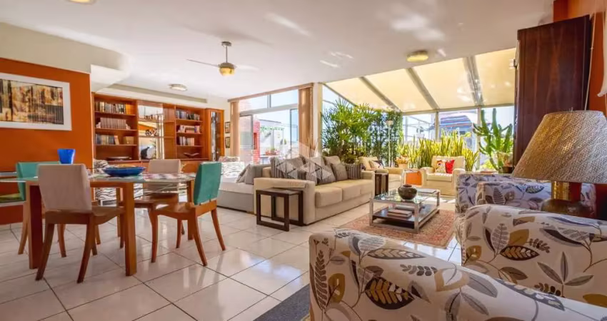 Cobertura com 5 quartos - 297 m² - Canajurê - Florianópolis/SC à venda, vista para o m