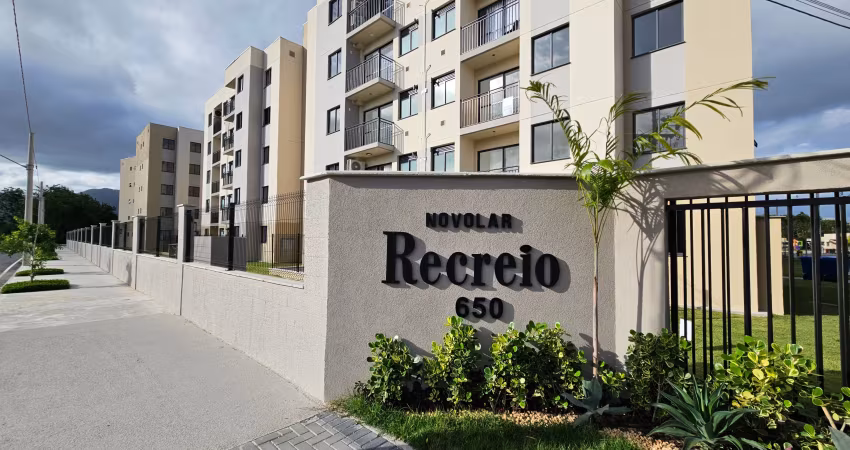 Alugo excelente apartamento 2 quartos com suíte - novo lar - recreio - primeira locação