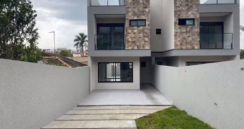 Sobrado com 3 quartos  à venda, 125.88 m2 por R$849000.00  - Xaxim - Curitiba/PR