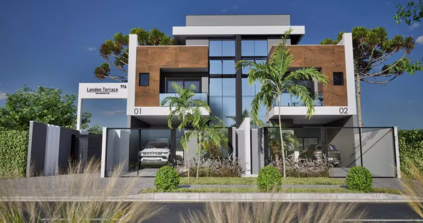 Sobrado com 4 quartos  à venda, 177.22 m2 por R$1280000.00  - Agua Verde - Curitiba/PR