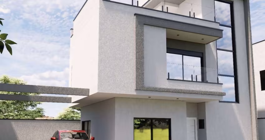 Sobrado com 3 quartos  à venda, 148.00 m2 por R$1070000.00  - Hauer - Curitiba/PR