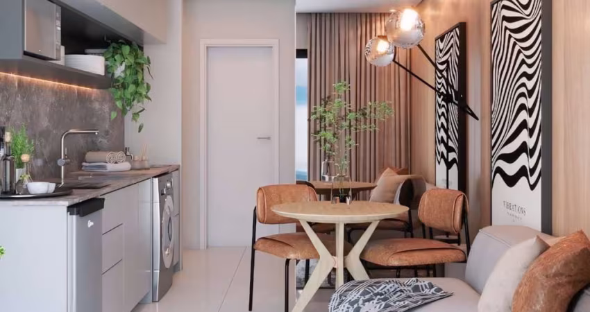Apartamento com 1 quarto  à venda, 34.44 m2 por R$323292.00  - Portao - Curitiba/PR