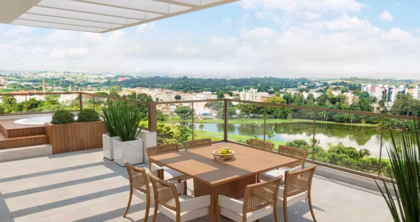 Apartamento com 3 quartos  à venda, 211.54 m2 por R$3432038.69  - Bacacheri - Curitiba/PR